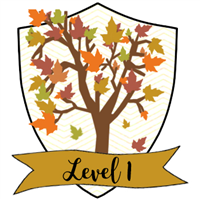 2025 Adult & Teen Fall Into Reading Program Level  Badge
