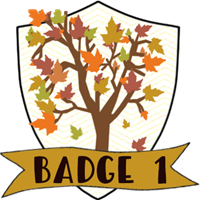 2024 Adult Fall Into Reading Bingo 1 Badge