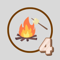 Bingo Badge 4 Badge