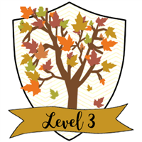 2025 Adult & Teen Fall Into Reading Program Level  Badge