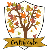 2025 Adult & Teen Fall Into Reading Certificate of Badge