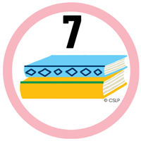 Read 7 Books Badge